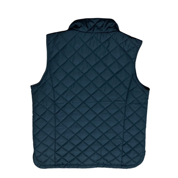 Lands’ End Black Quilted Vest - Women’s Large/Tall (L/T) - Picture 6 of 6